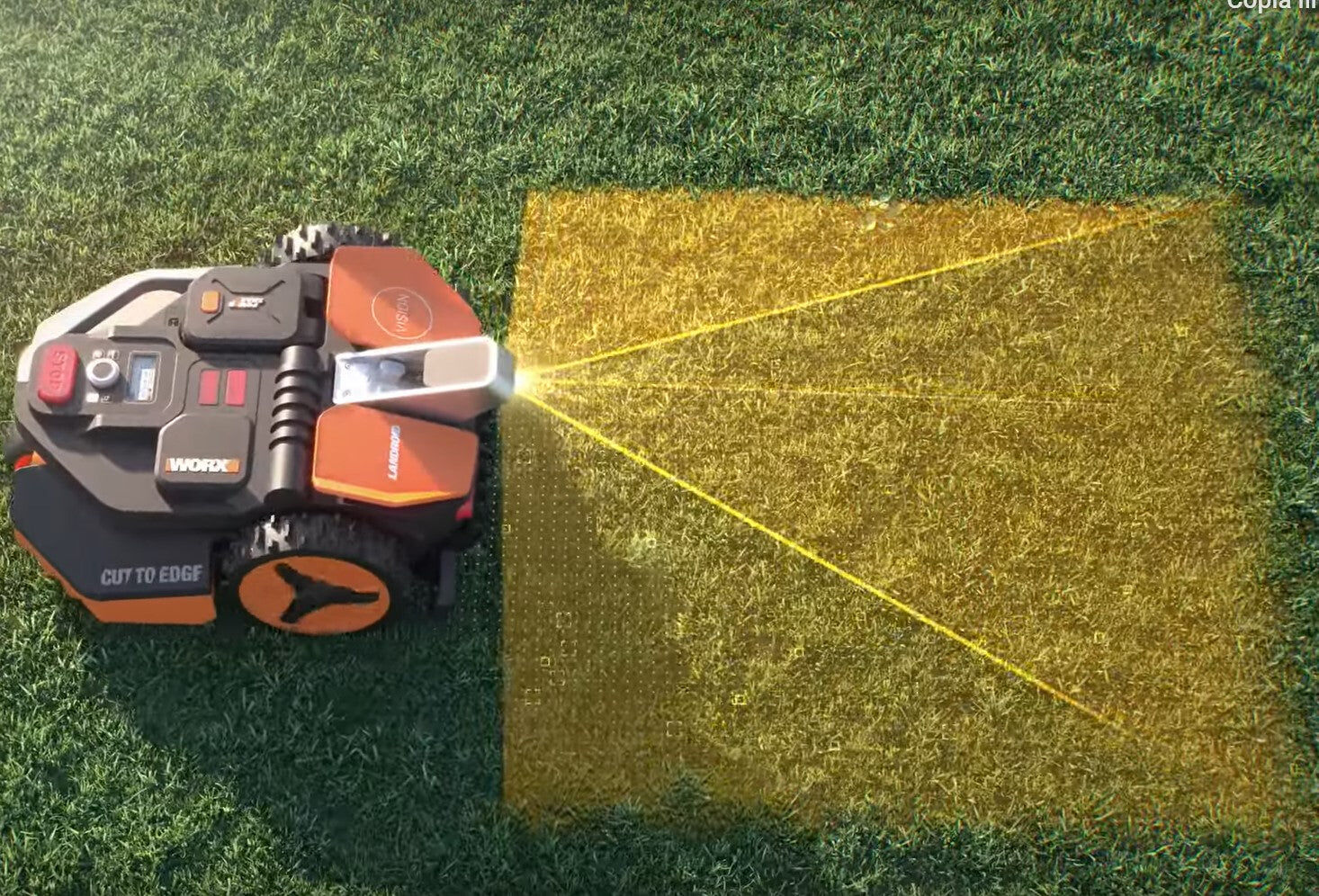 Worx WR208E Robot Landroid raserba Vision senza filo perimetrale per 800 mq