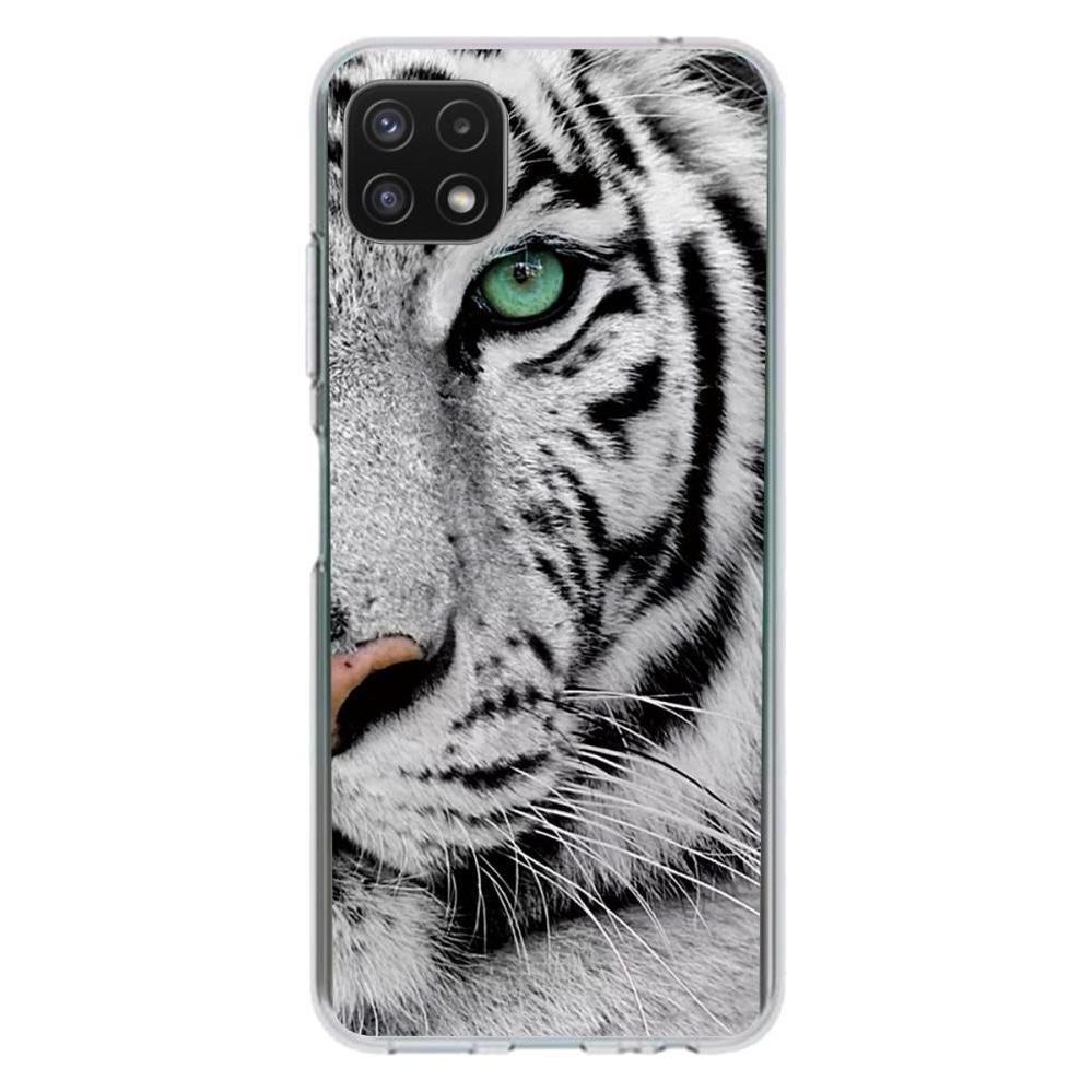 Cover-Discount Galaxy A22 5G - Silikon Gummi Hülle Tiger (Samsung Galaxy A22 5G) (101238175Q)