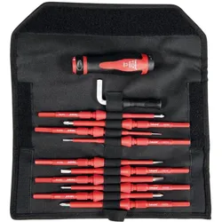 Haupa, Werkzeugkoffer, Schraubendreherset 12tlg Schraubendreher 102700/PZ-1 (12 Teile)