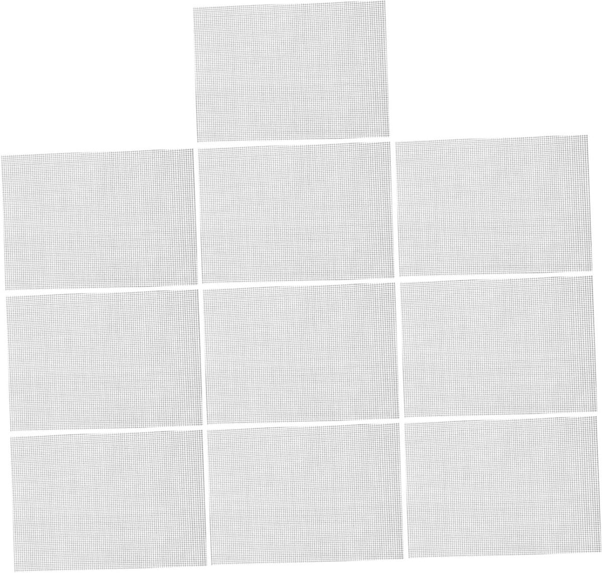 Raamreparatie Patch Grijs - Zelfklevend Glasvezel Gaas voor Scherm Reparatie - 18 x 13 cm