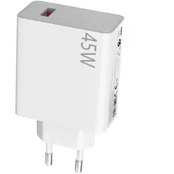 Original Xiaomi 45W Schnell-Ladegerät - weiß - BHR07SLEU