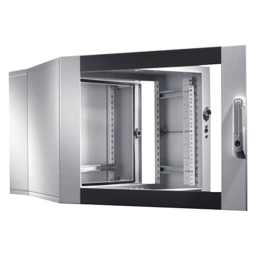 Rittal Wandgehäuse EL, 3-teilig mit Montageschienen und Profilschienen (12 HE, 19 Zoll Rack) (7712135)