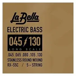 La Bella Bass RX-S5C St. Steel 045/130 (Bass), Saiten
