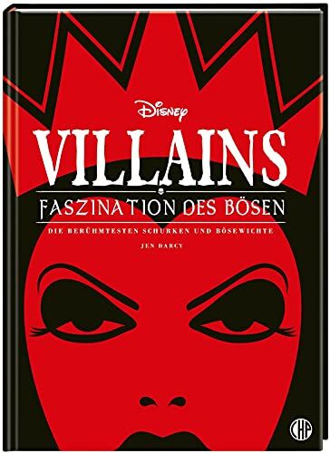 Walt Disney - Disney Villains: Faszination des Bösen: Die berühmtesten Schurken und Bösewichte Edle Ausstattung mit Schutzumschlag, Silberfolie und Soft Touch - Preis vom 10.10.2026 11:48:34 h