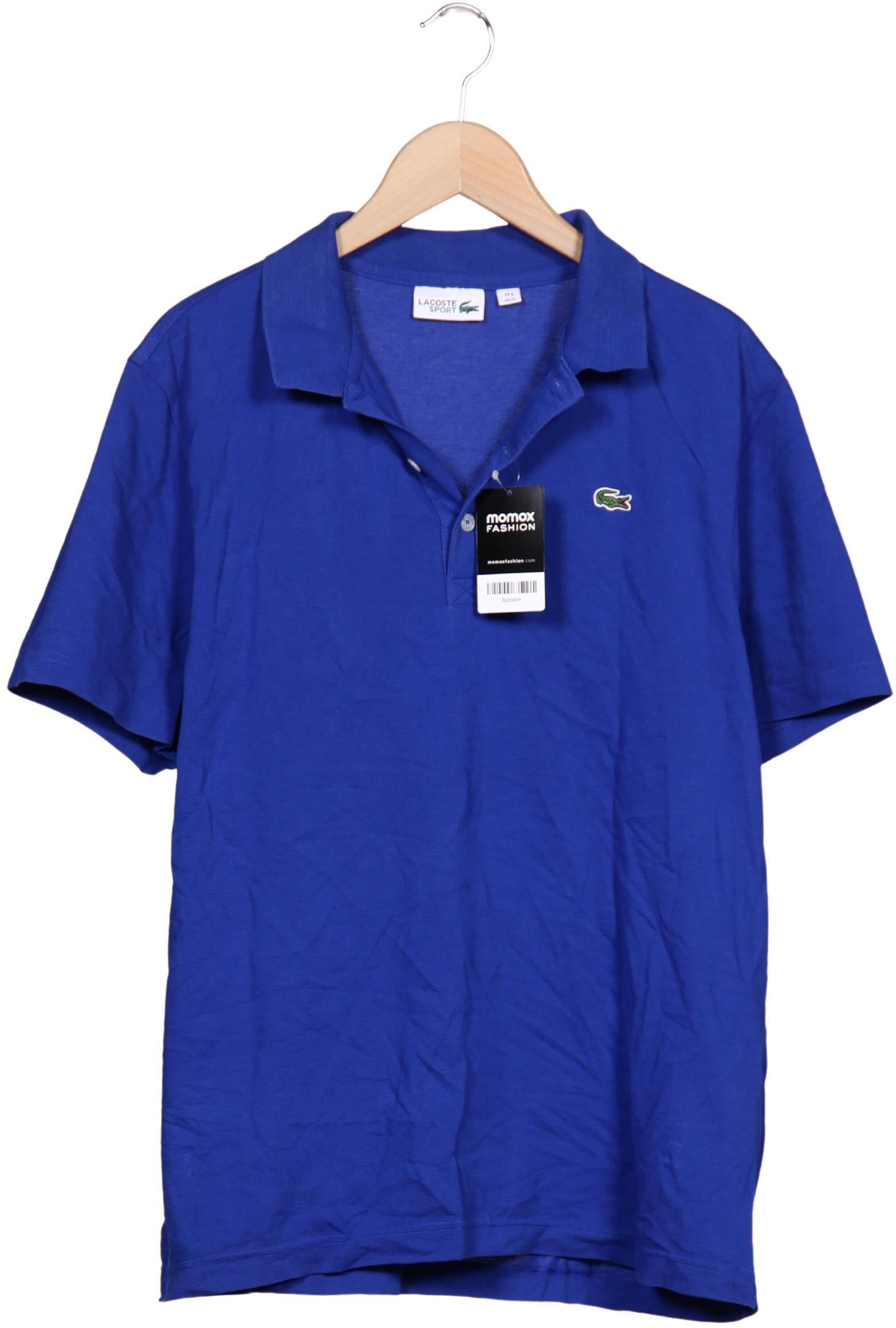 Lacoste Sport Herren Poloshirt, Blau, Gr. XL (Lacoste 6), Baumwolle - Second Hand