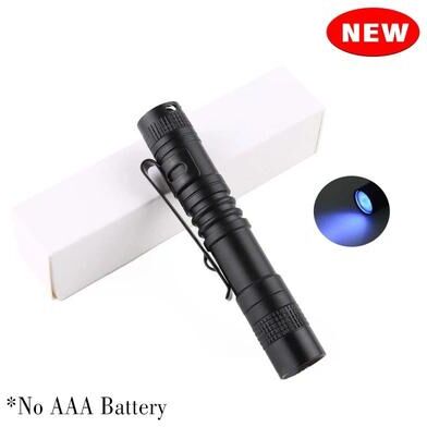 Uplifted Finds 395nm UV Ultraviolet Mini Pen Light Pro Inspector short 1 Pc