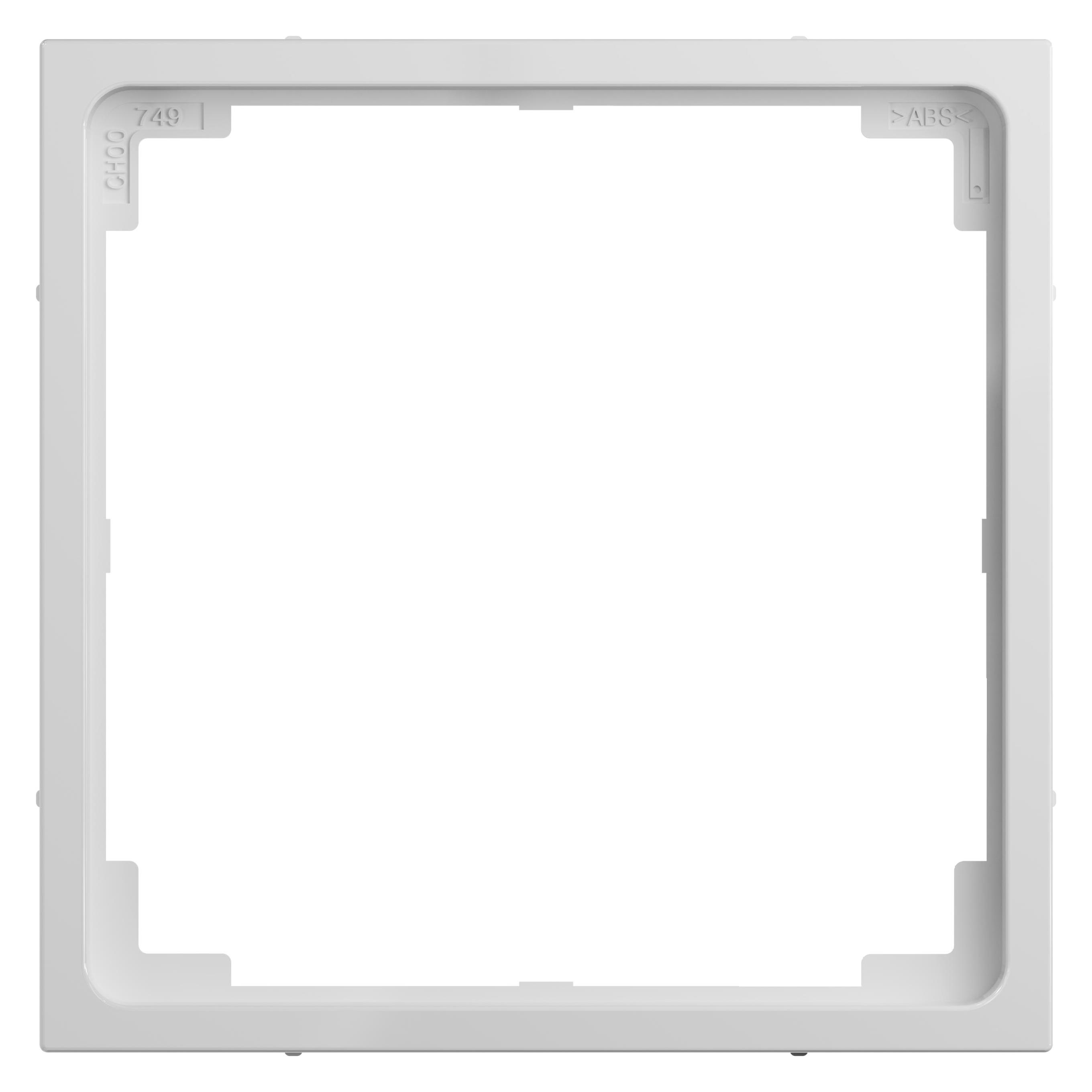 Legrand SEANO Zwischenring für den Einbau von Einsätzen 50 x 50 mm mit Abdeckung 50 x 50 mm (765603)