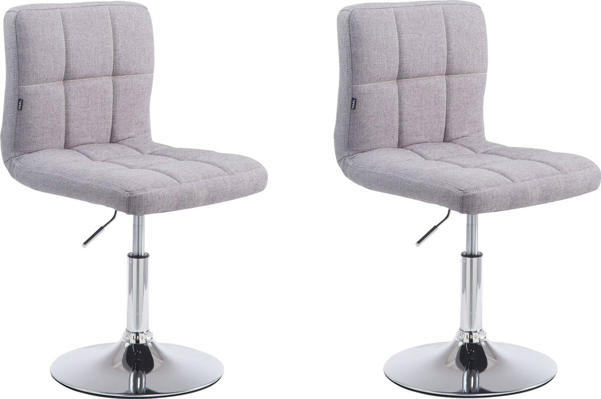 CLP Palma V2 Lounger Set - Grijs Stof