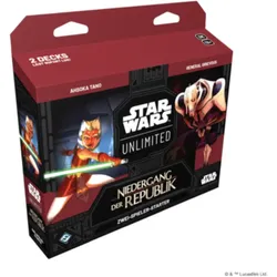 Star Wars: Unlimited Niedergang der Republik (Zwei-Spieler-Starter)