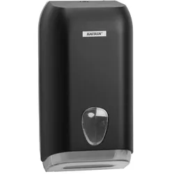 KATRIN Toilettenpapierspender 600 Blatt schwarz
