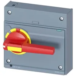 Siemens 3VA9687-0EK15 Frontdrehantrieb NOT-AUS IEC IP30/40 Zubehör für: 3VA15/25 1000 3VA96870EK15
