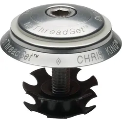 Chris King Steuersatz NoThreadSet Conversion Kit, 1", Sotto Voce, silver