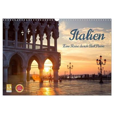 Italien - Eine Reise durch Bel Paese (Wandkalender 2027 DIN A3 quer), CALVENDO Monatskalender