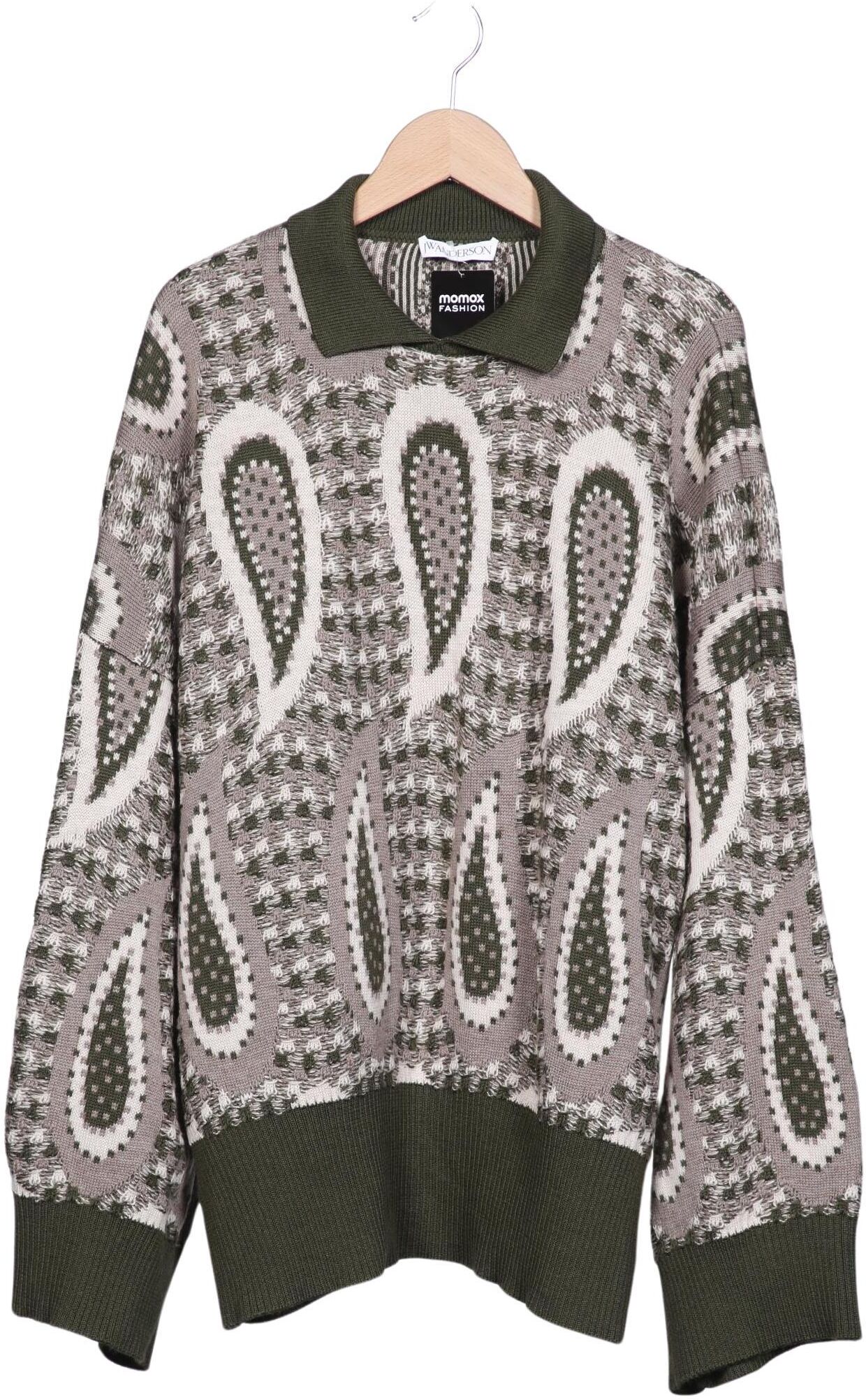 JW Anderson Damen Pullover, Grün, Gr. L, Wolle - Second Hand