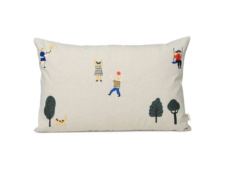 Ferm Living Coussin The Park 40x60 cm Natural