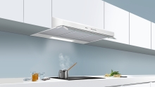 Siemens LU93LCC20 Unterbauhaube 90 cm Weiß, LED-Beleuchtung, Abluft Umluft(Sonderzubehör separat erhältlich)