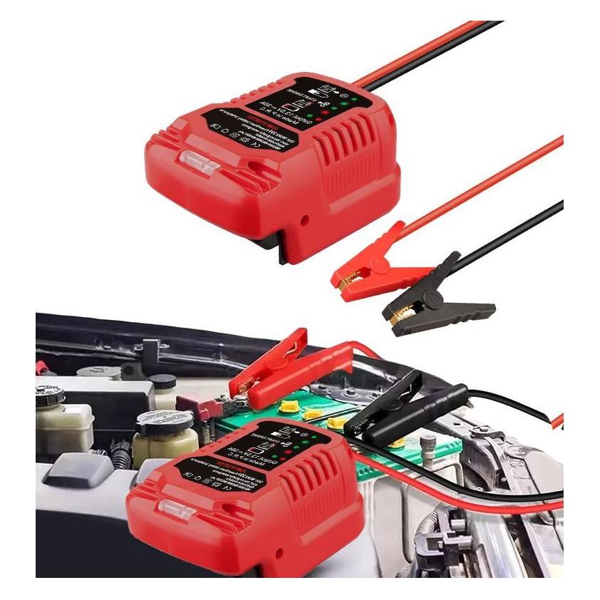 Lakuda Notladegerät für 12V-Starterbatterie mit Ihrer Worx 18-20V Lithiumbatterie (100 A) (100050973)