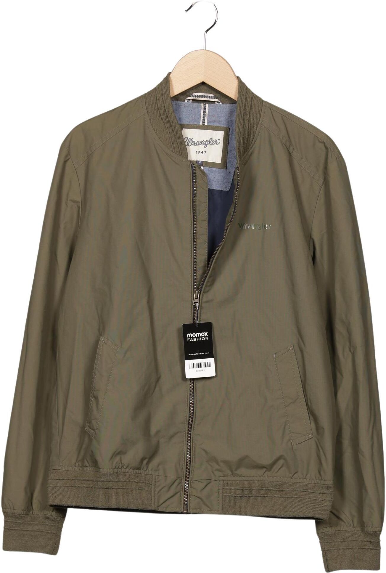 Wrangler Herren Jacke, Grün, Gr. M, Synthetik - Second Hand