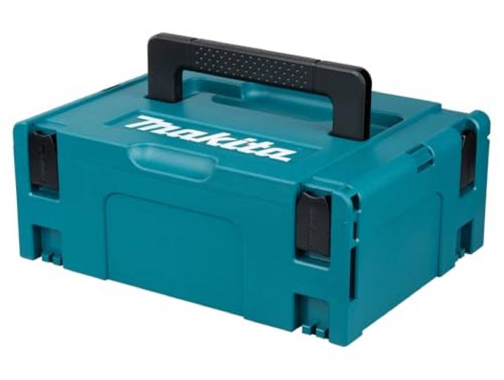 Makita 821551-8 MAKPAC Größe 3 Systemkoffer, Werkzeugkoffer, Transportkoffer, verknüpfbar an Koffersystem, mit Tragegriff, 395 x 295 x 210 mm (LxBxH)