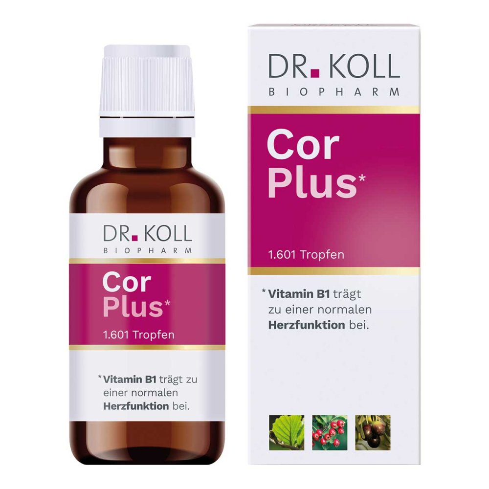 Dr. Koll Biopharm GmbH Cor Plus Doktor koll Gemmo Komplex Weißdorn Vitamine b1 Tro 18137691