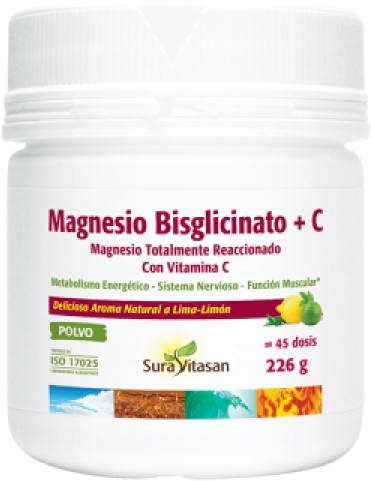 Sura Vitasan Magnesium Bisglycinate + C 226 gr