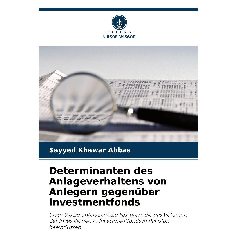 Bod Determinanten des Anlageverhaltens von Anlegern gegenüber Investmentfonds (57207707)