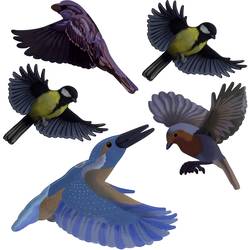 Gardigo Stickers Native Birds Fensteraufkleber Vogelbild Funktionsart Abschreckung 1 St. 60086