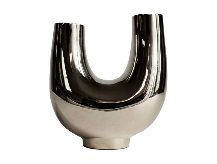 Hein Studio Vase Kazumi Nickel