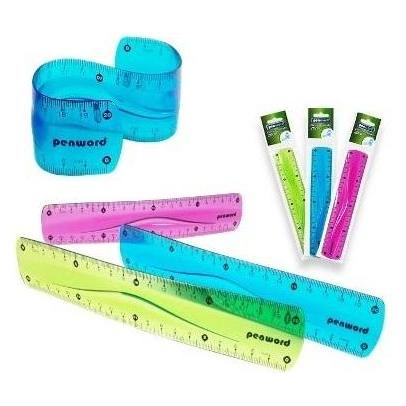 Polsirhurt Flexibles Lineal 20 cm MIX (20 cm, Kunststoff) (47591809)