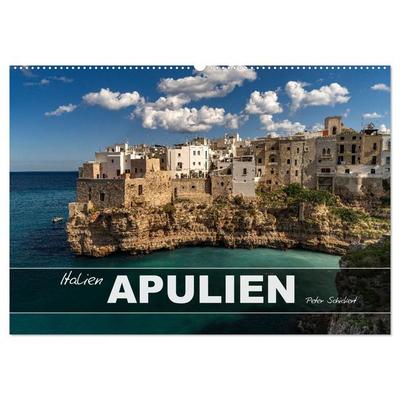 Italien - Apulien (Wandkalender 2026 DIN A2 quer), CALVENDO Monatskalender