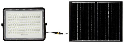 V-TAC VT-180W 7828 LED-Flutlichtstrahler, Solarmodul Leuchtfarben: Neutralweiß