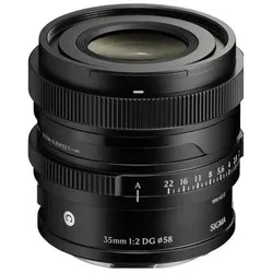 Sigma 35mm F2,0 DG Contemporary (L-Mount) (L-Mount, Sigma SA, Vollformat), Objektiv, Schwarz