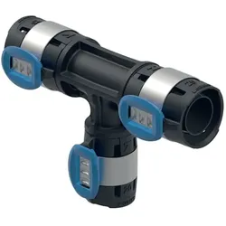 Geberit FlowFit T-Stück 620113001 DN 25/12/25, Ø 32/16/32 mm, 12 cm, reduziert