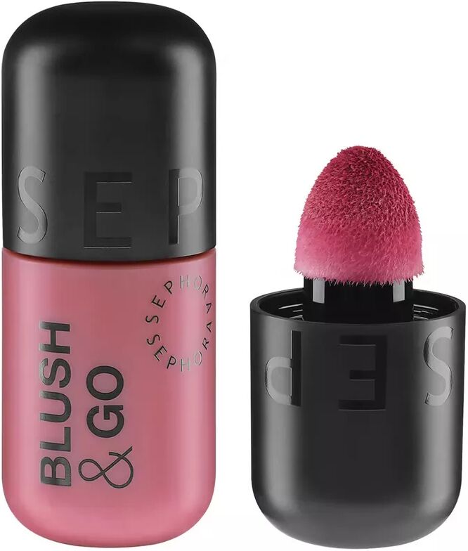 SEPHORA - Blush & Go - Flüssiges Rouge mit mattem Finish, 7 ml,  On point