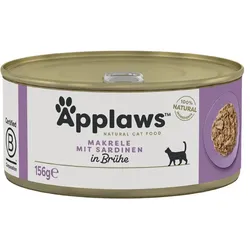 Applaws mit Makrele & Sardine | 24x 156g Katzennassfutter