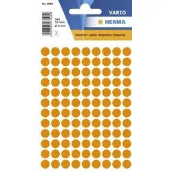 HERMA Klebepunkte Ø 8,0 mm leuchtorange