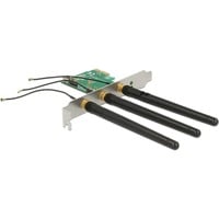 PCIe>1x M.2 mit 3 Antennen, LAN-Adapter