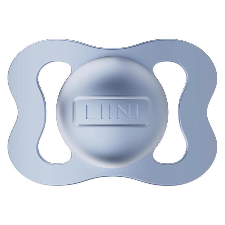 Liini Premium-Schnuller aus Alu mit austauschbarem Mundstück - Arctic Blue (4x) (70104136)