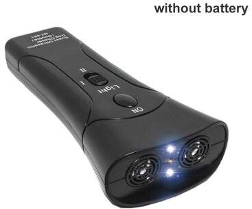 The Handy Homestead Safe Guard Ultrasonic Dog Repeller & Bark Deterrent Training Device two Heads