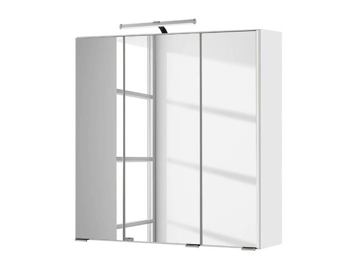 Spiegelschrank 60cm Weiß/Weiß