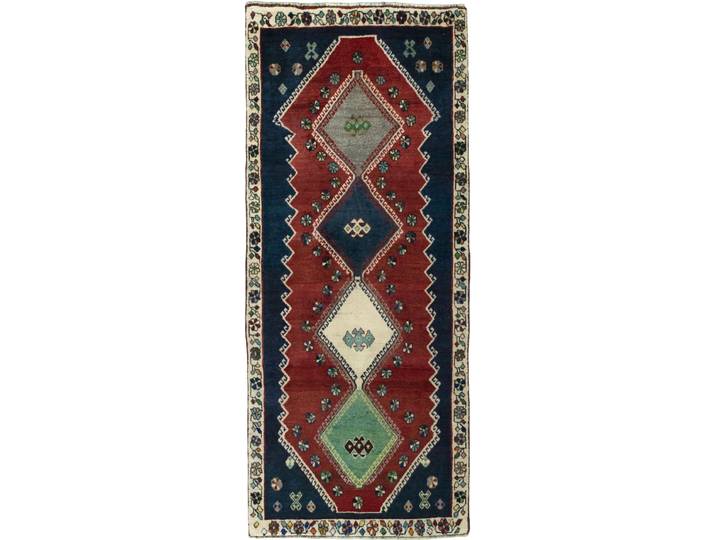 Shiraz Teppich 89x210 Handgeknüpft Orientteppich Perserteppich Läufer Wolle