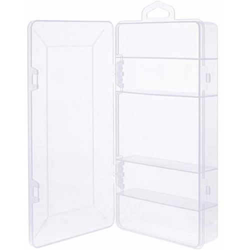 InLine Kleinteilebox, 5 Fächer, Abmessungen: 206x107x33mm, weiß