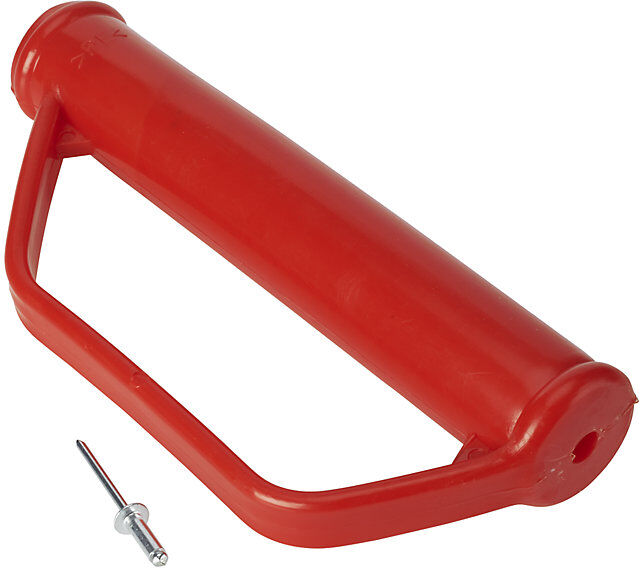 kaiserkraft Handgriff für Sackkarre, Länge 175 mm, Kunststoff, rot