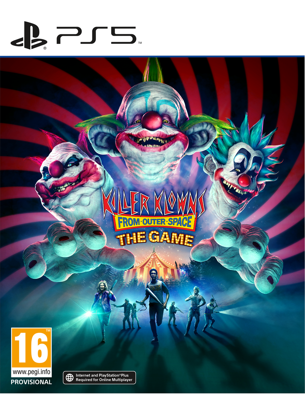 Killer Klowns from Outer Space: The Game - Sony PlayStation 5 - Horror - PEGI 16