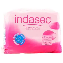 Indasec Dermoseda Compresses Incontinence Micro Plus 16 Einheiten
