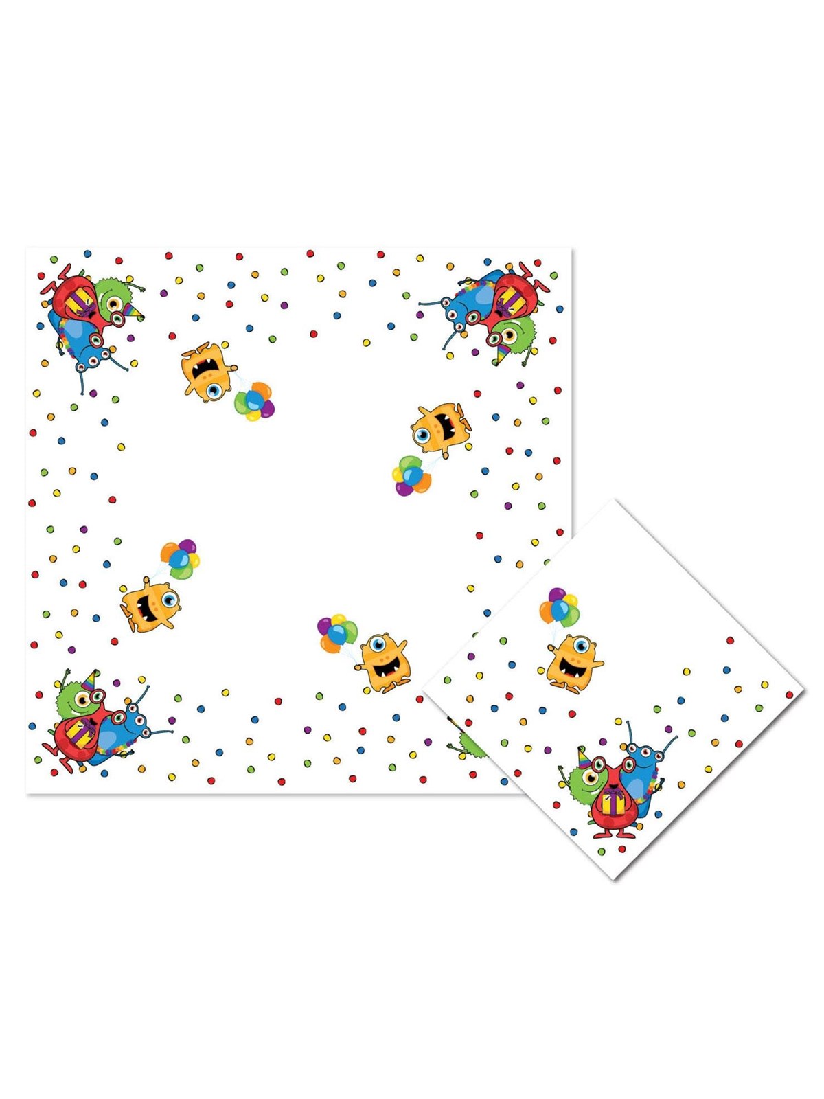 Haza Witbaard Napkins Monster Party 20 pcs.