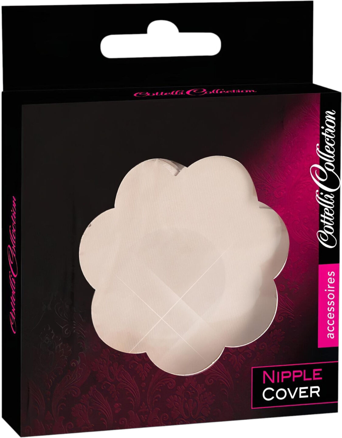 Cottelli Flower Nipple Covers - Nude (Pack of 12)