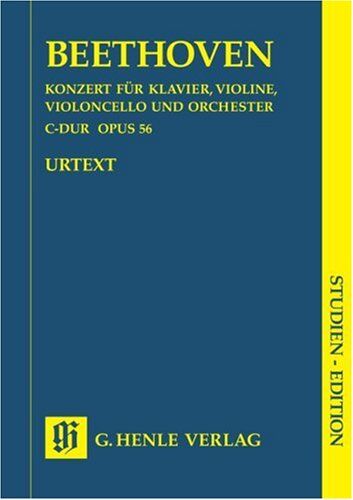 Beethoven, Ludwig Van - Konzert C-Dur Op 56 (Tripelkonzert). Studien-Edition - Preis vom 30.09.2026 09:01:18 h