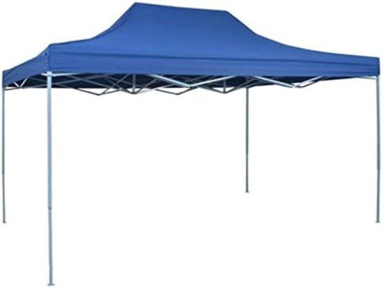 Famanu Pop-up Partytent - Faltzelt, 431 x 291 x 315 cm - Blau