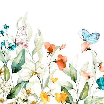 Duni 240x PAPER + DESIGN Tissue-Serviette 33 x 33 cm Happy Feeling 3-lagig